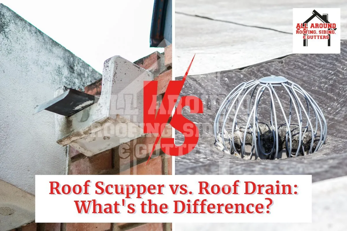 roof scupper vs roof drain