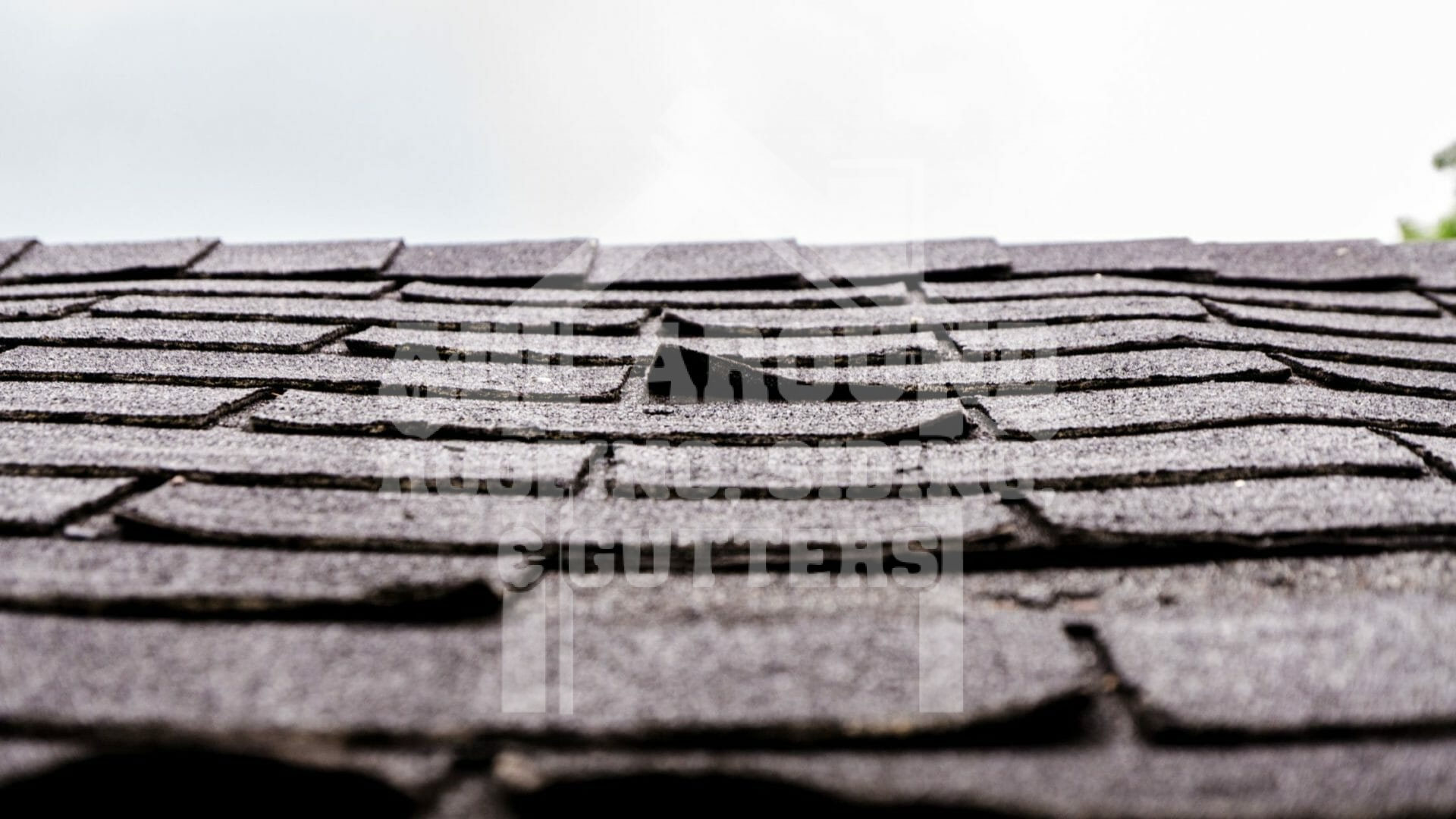 Nail pops on roof