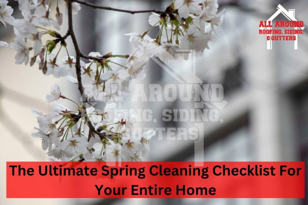 Spring cleaning checklist