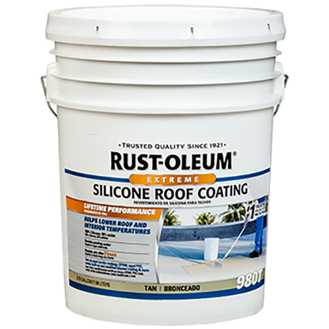 Rust-oleum 980 silicone roof coating