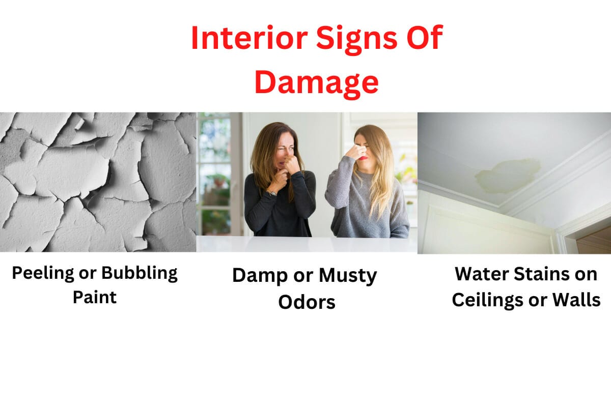 Interior Signs Of Damage