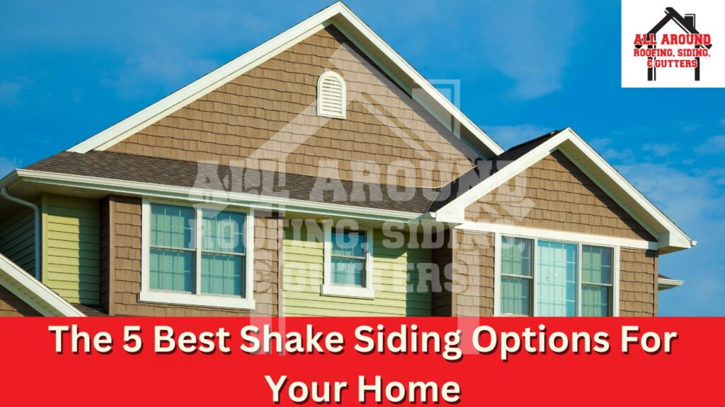 Shake siding