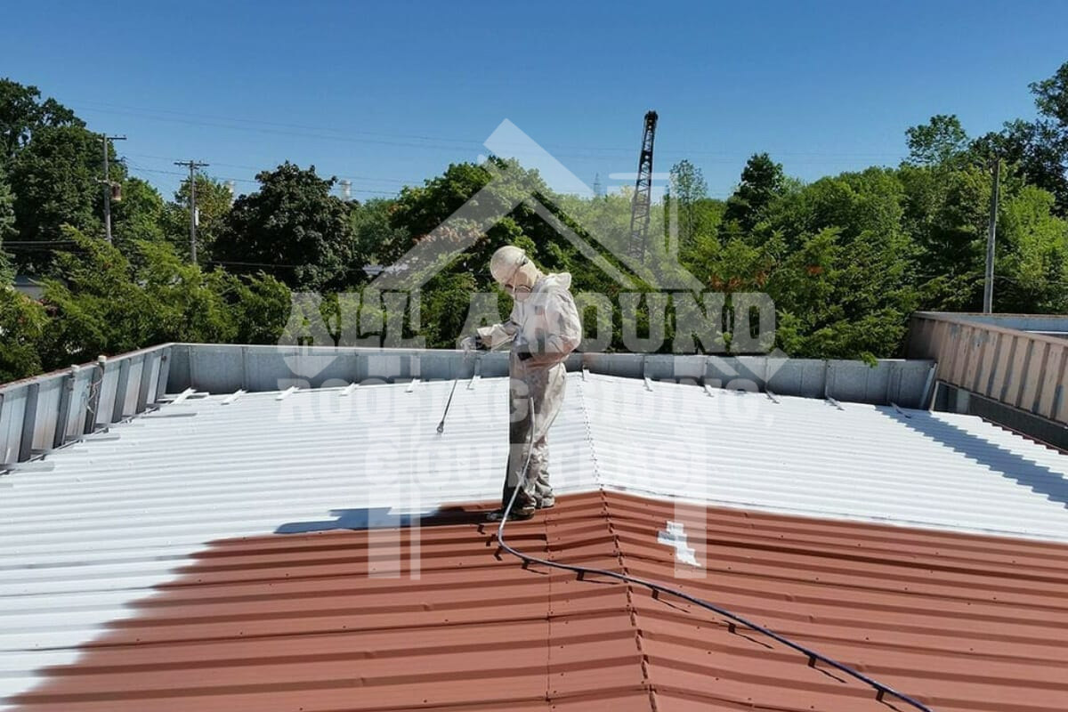 Acrylic roof coatings