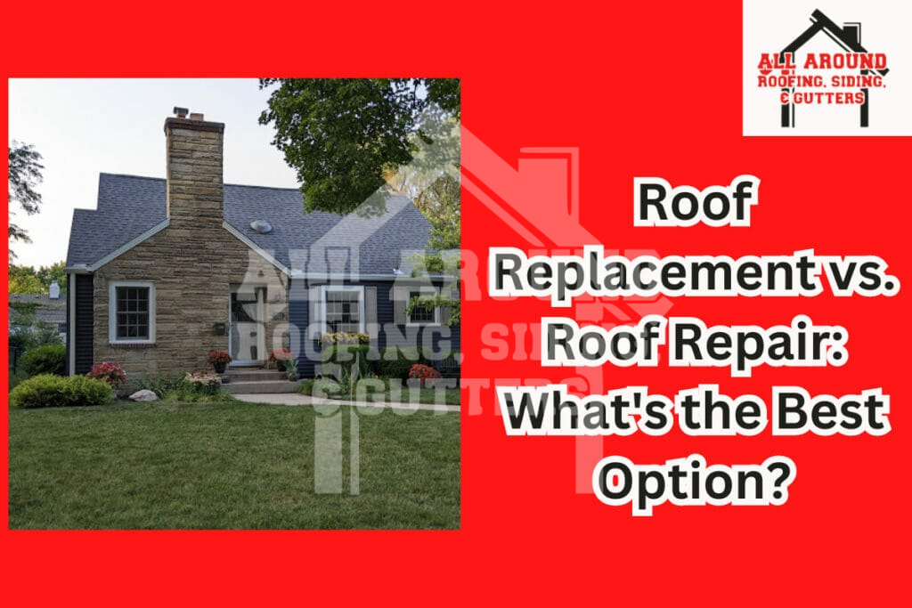 Roof replacement vs. Roof repair