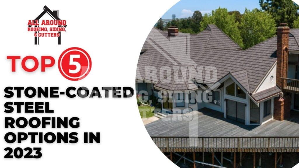 Stone-coated steel roofing