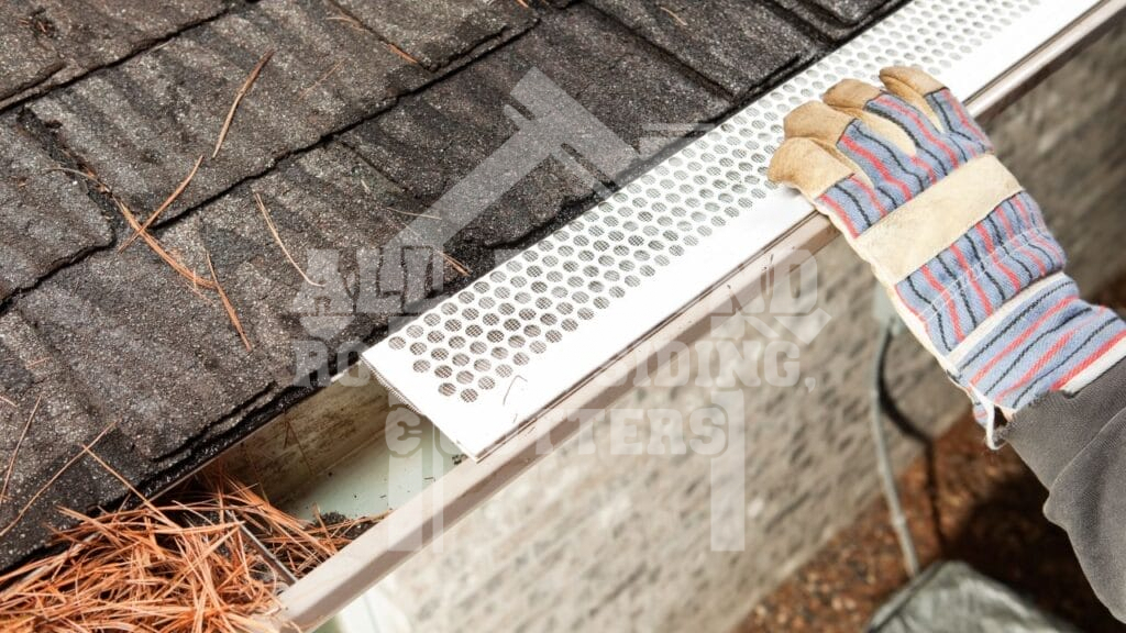 Installing gutter guards