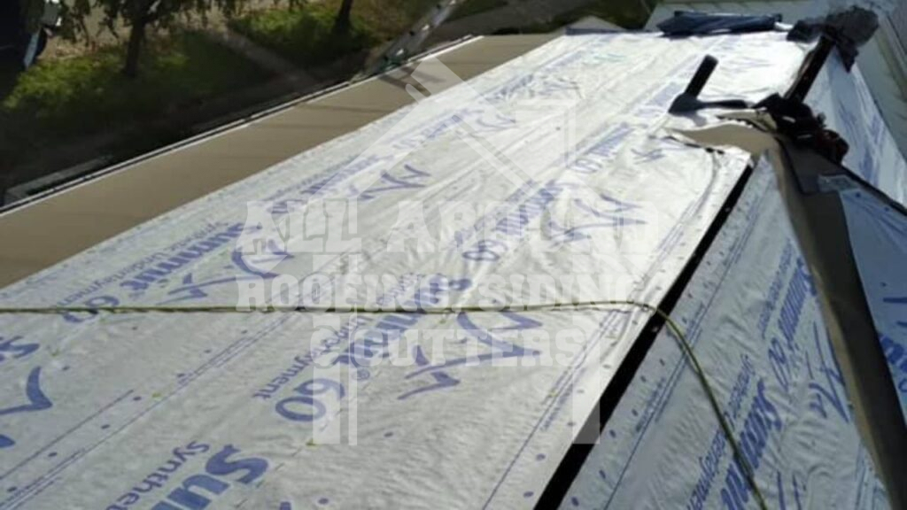 Felt roof underlayment