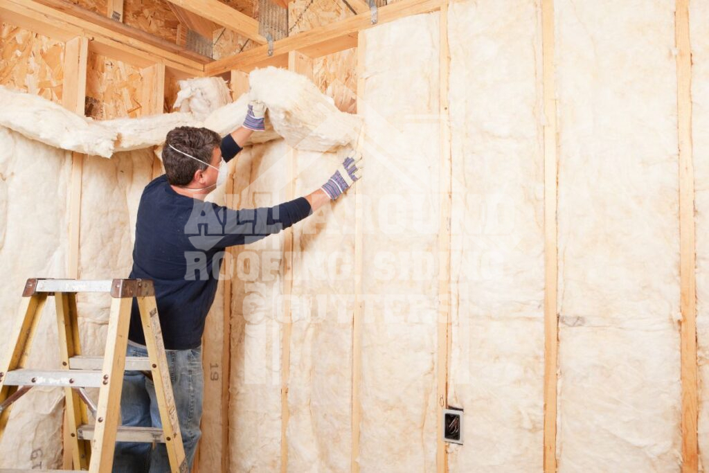 Fiberglass batt insulation