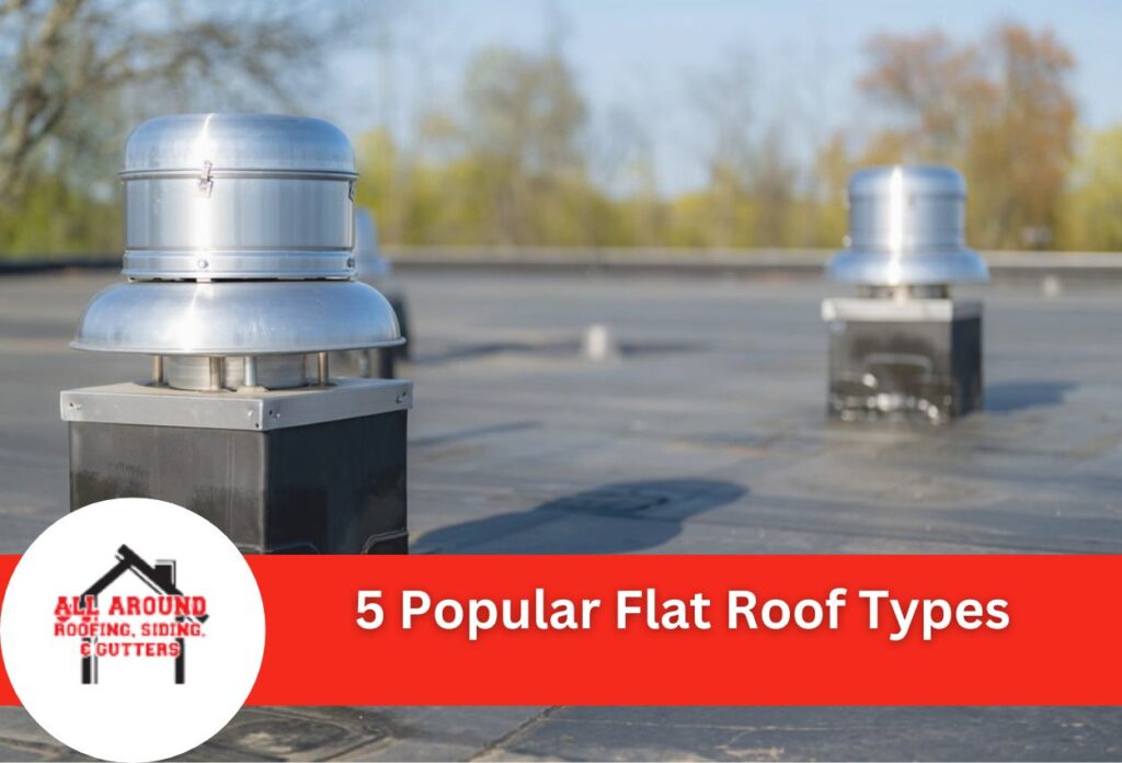Flat roof types