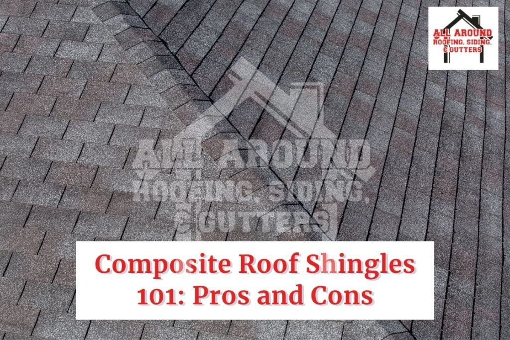 Composite roof shingles