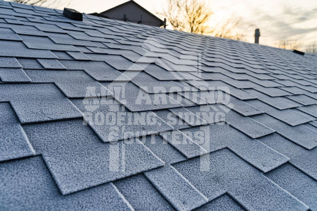 Composite roof shingles