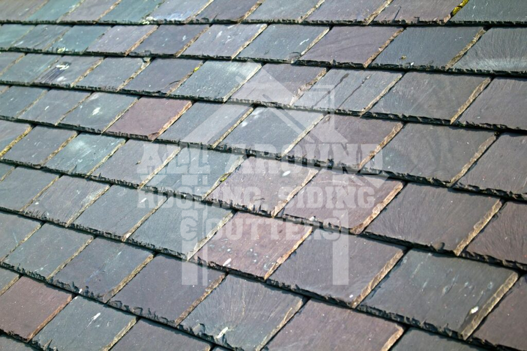 Slate roof