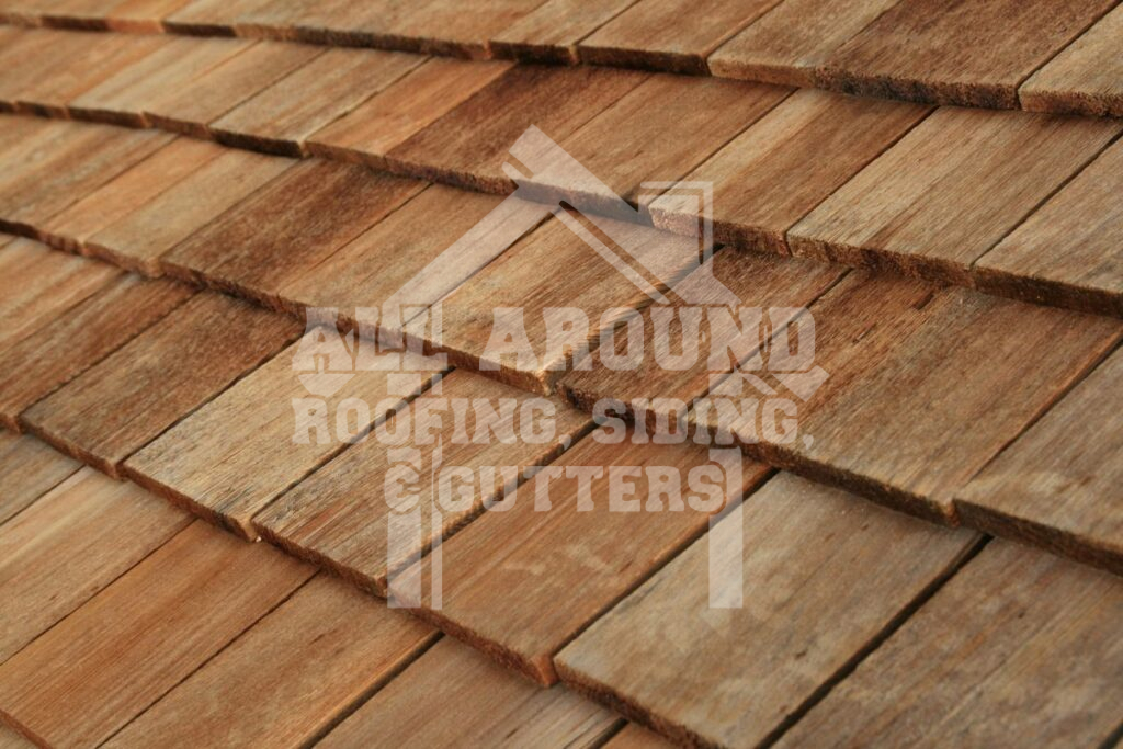 Wood shake shingle