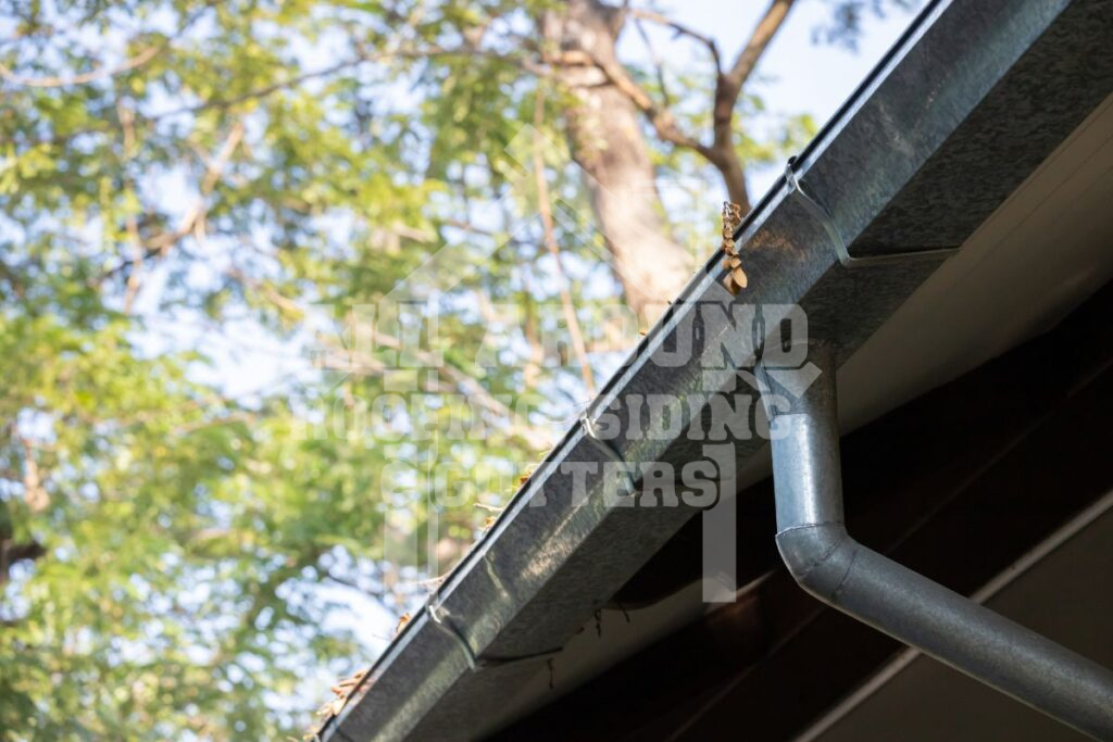 Zinc gutters