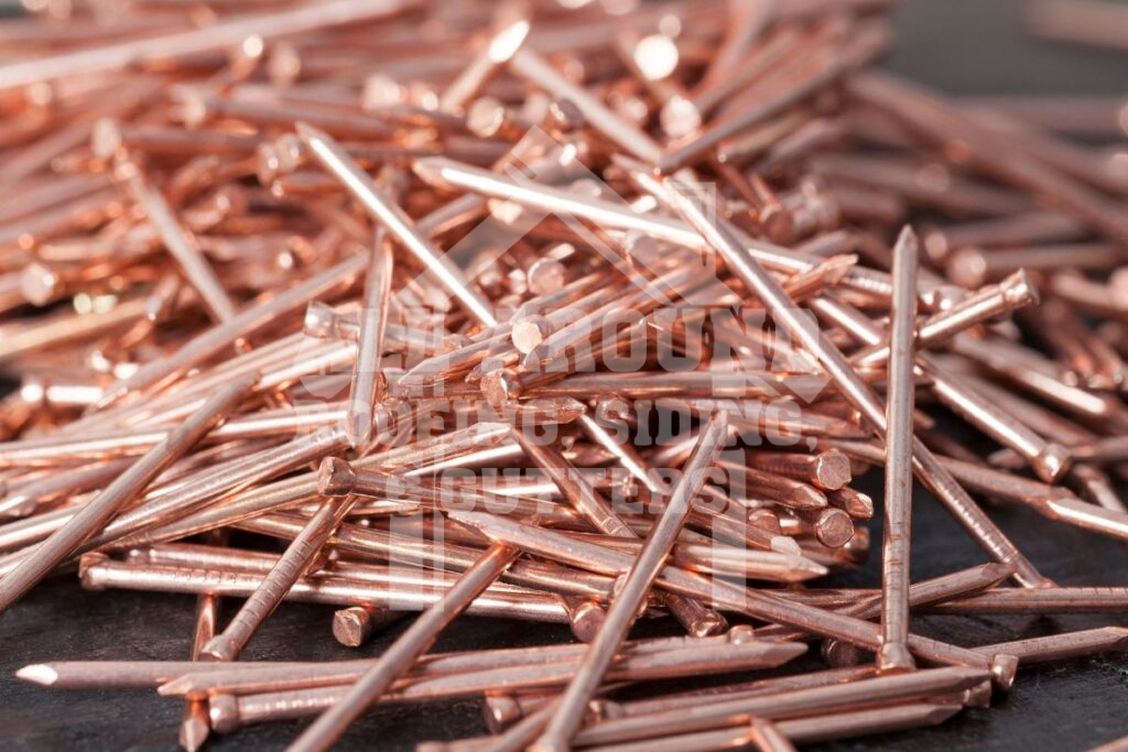 Copper roofing nail