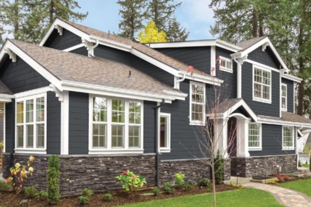 Vinyl siding by alside