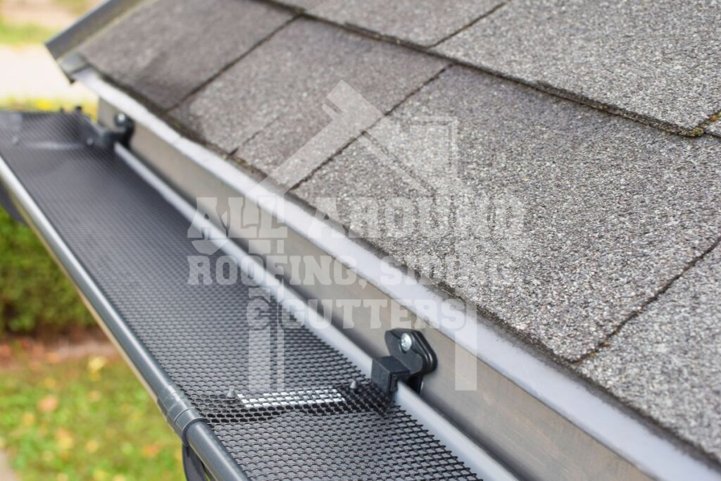 Aluminum gutters