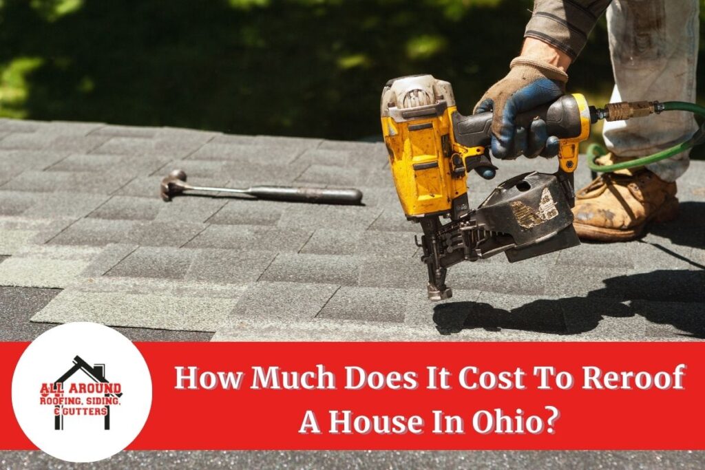 Cost to reroof a house​