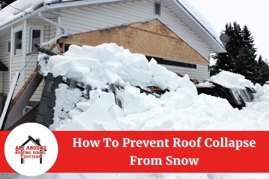 How to prevent roof collapse from snow​