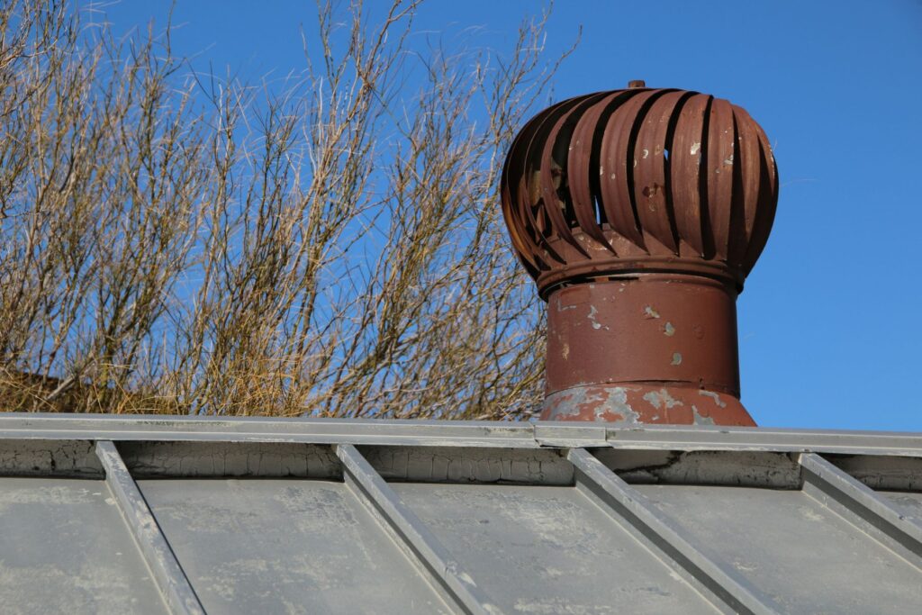 Roof turbine vent