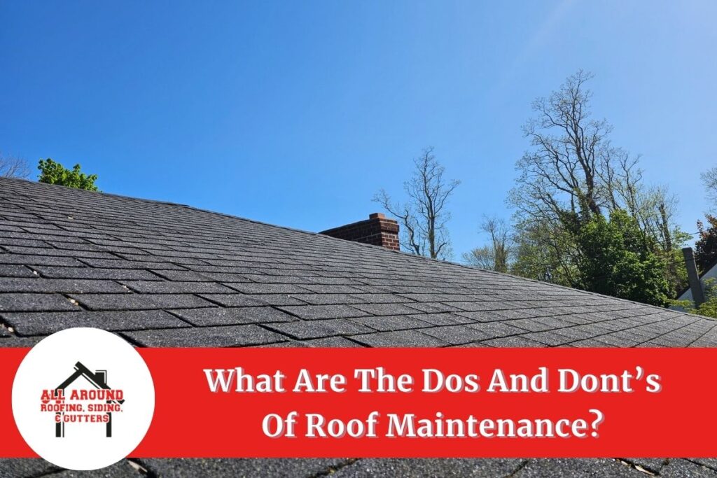 Roof maintenance​